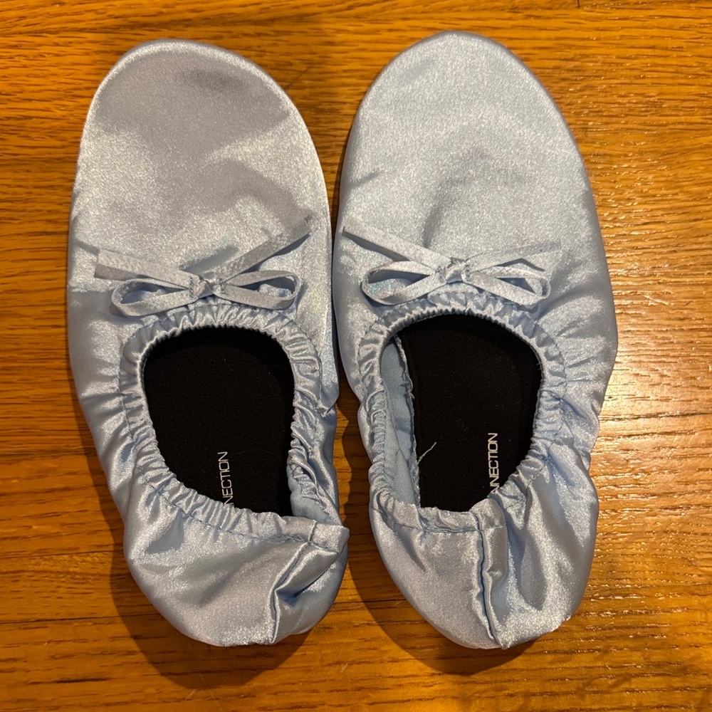 Blue Ballet slippers